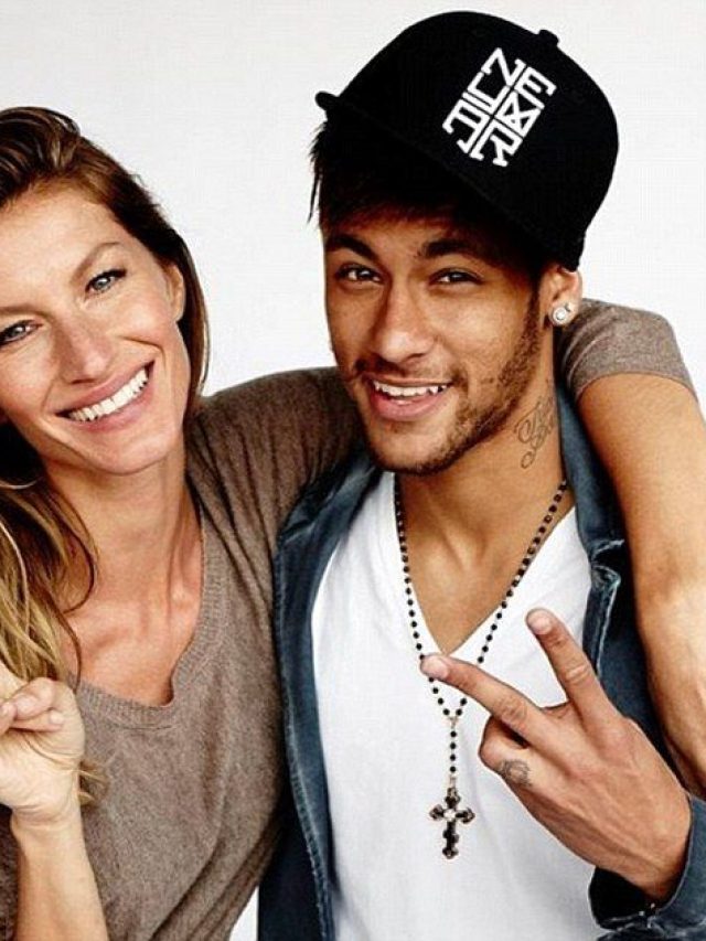 Gisele Bundchen and Neymar Jr once appeared on a magazine cover